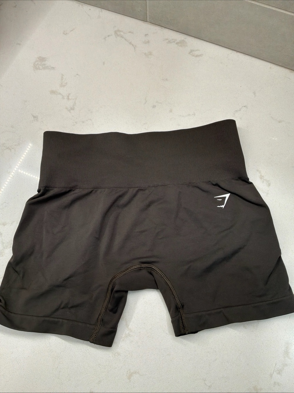 GymShark Women’s Seamless Shorts Gray Size S
